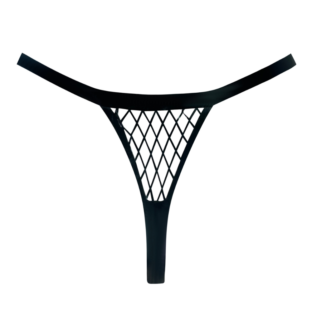 Fishnet Thong READY TO SHIP Womens - Vex Inc. | Latex Clothing