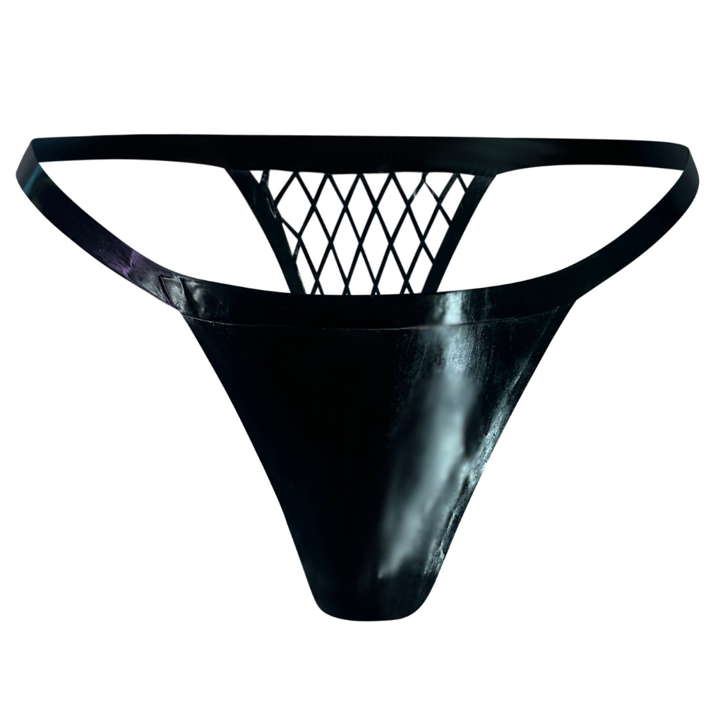 Fishnet Thong READY TO SHIP Womens - Vex Inc. | Latex Clothing