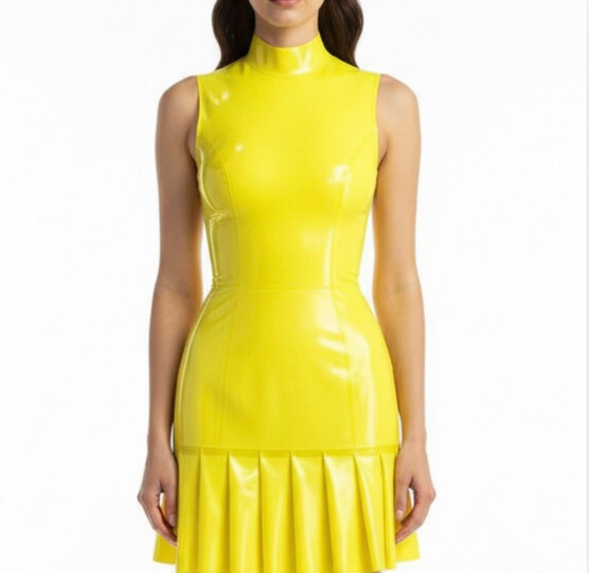 Itty Bitty Dress | Latex Mini Dress | Vex Clothing