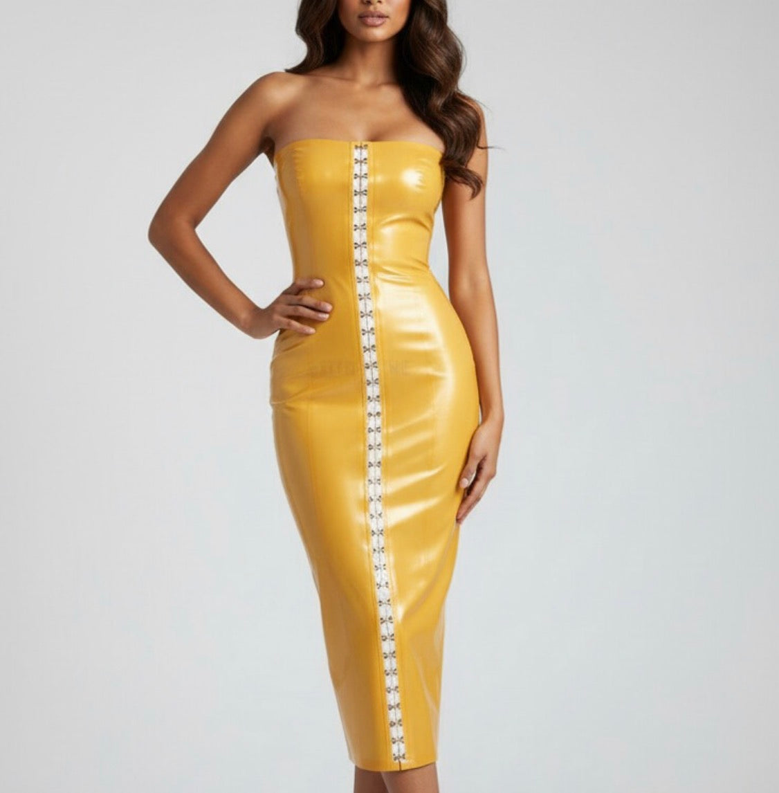 Clip Tube Drses READY TO SHIP Womens - Vex Inc. | Latex Clothing