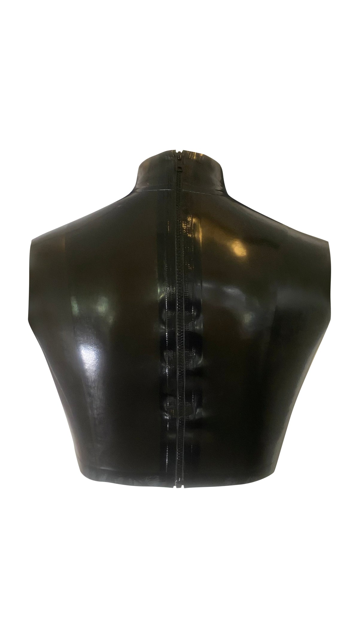 Latex plush crop top - Vex Clothing