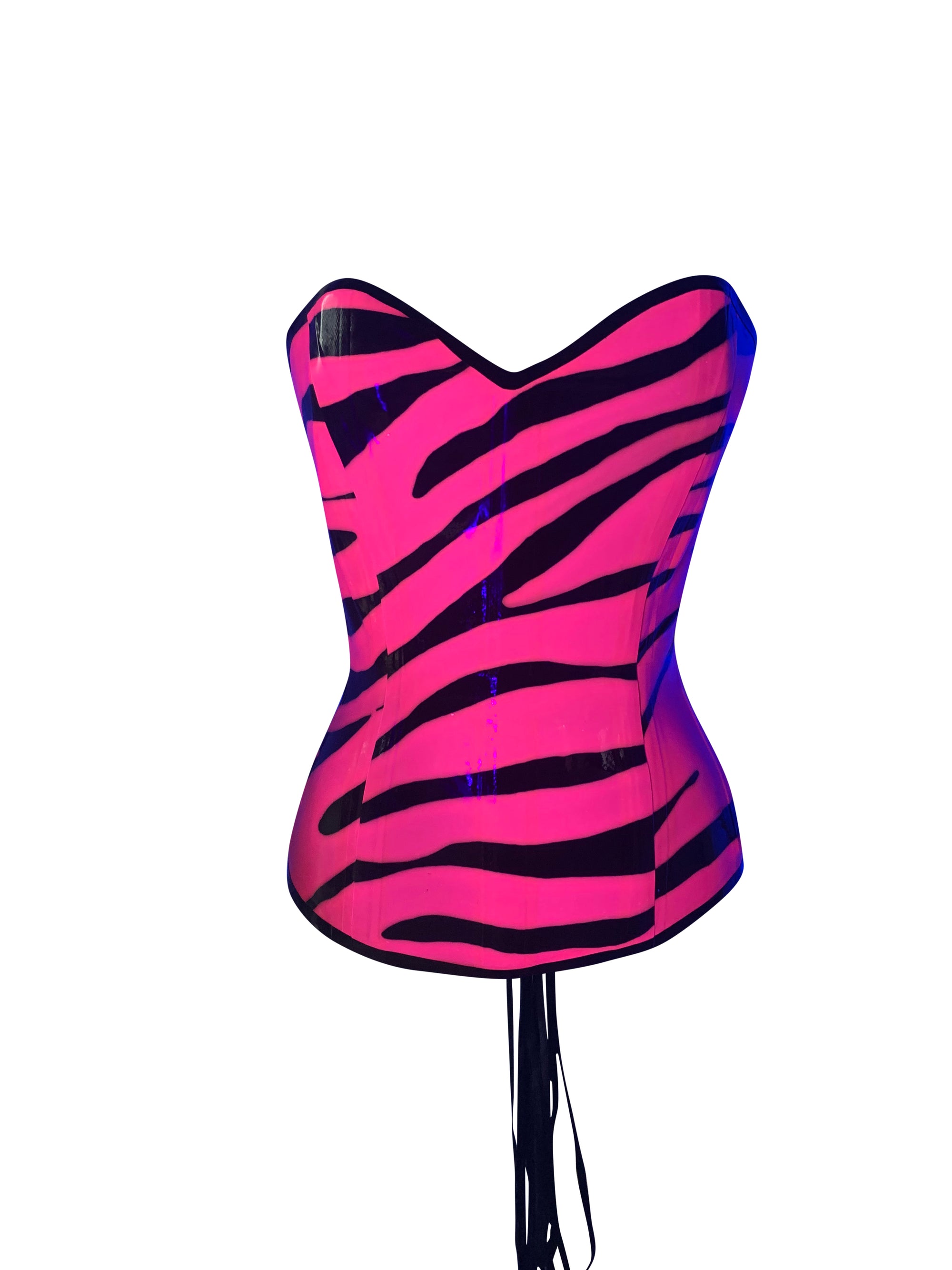 (One of a Kind) UV Overbust Corset READY TO SHIP 26" Womens - Vex Inc. | Latex Clothing