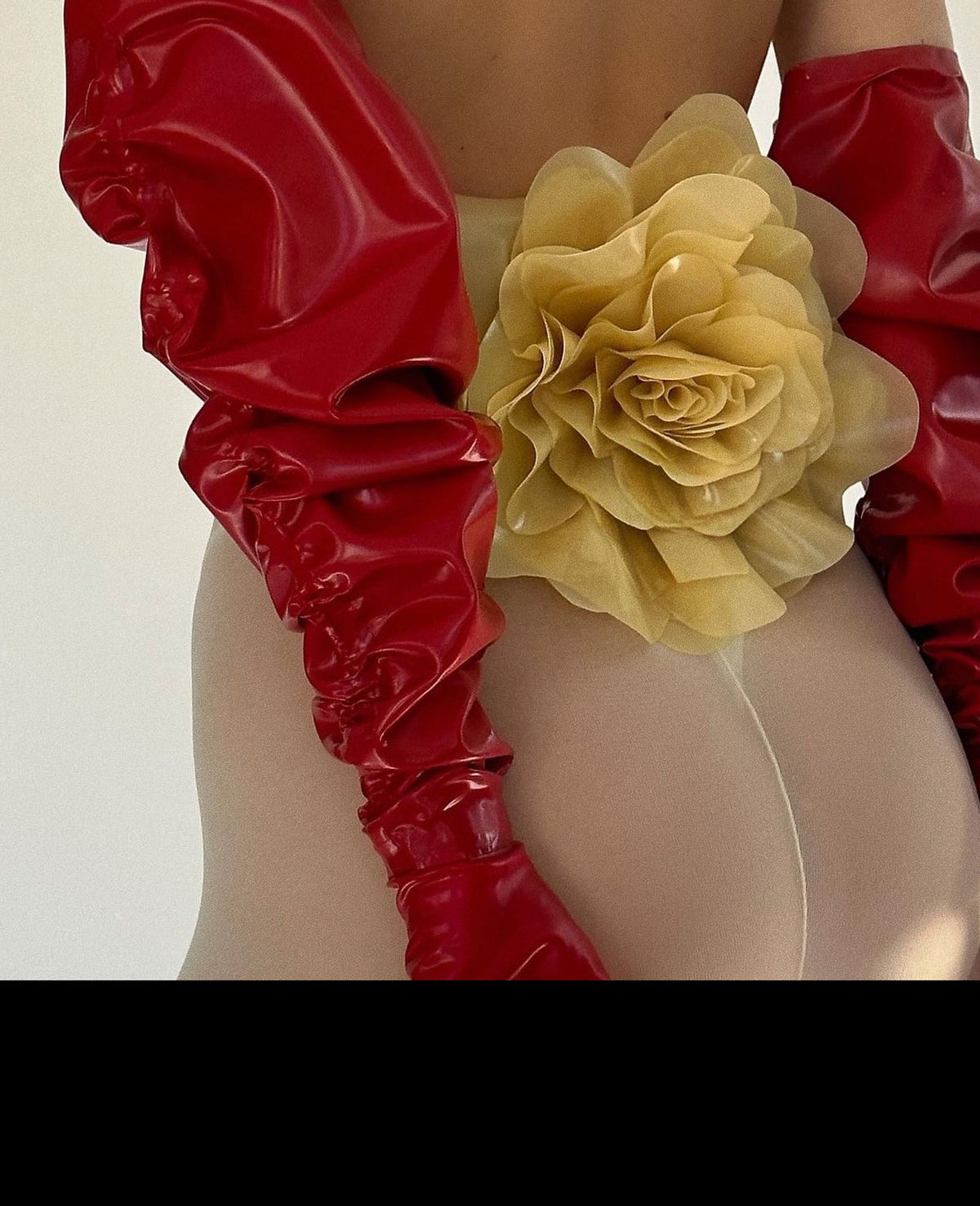 Extreme Flower Wrap Choker Apparel &amp; Accessories - Vex Inc. | Latex Clothing