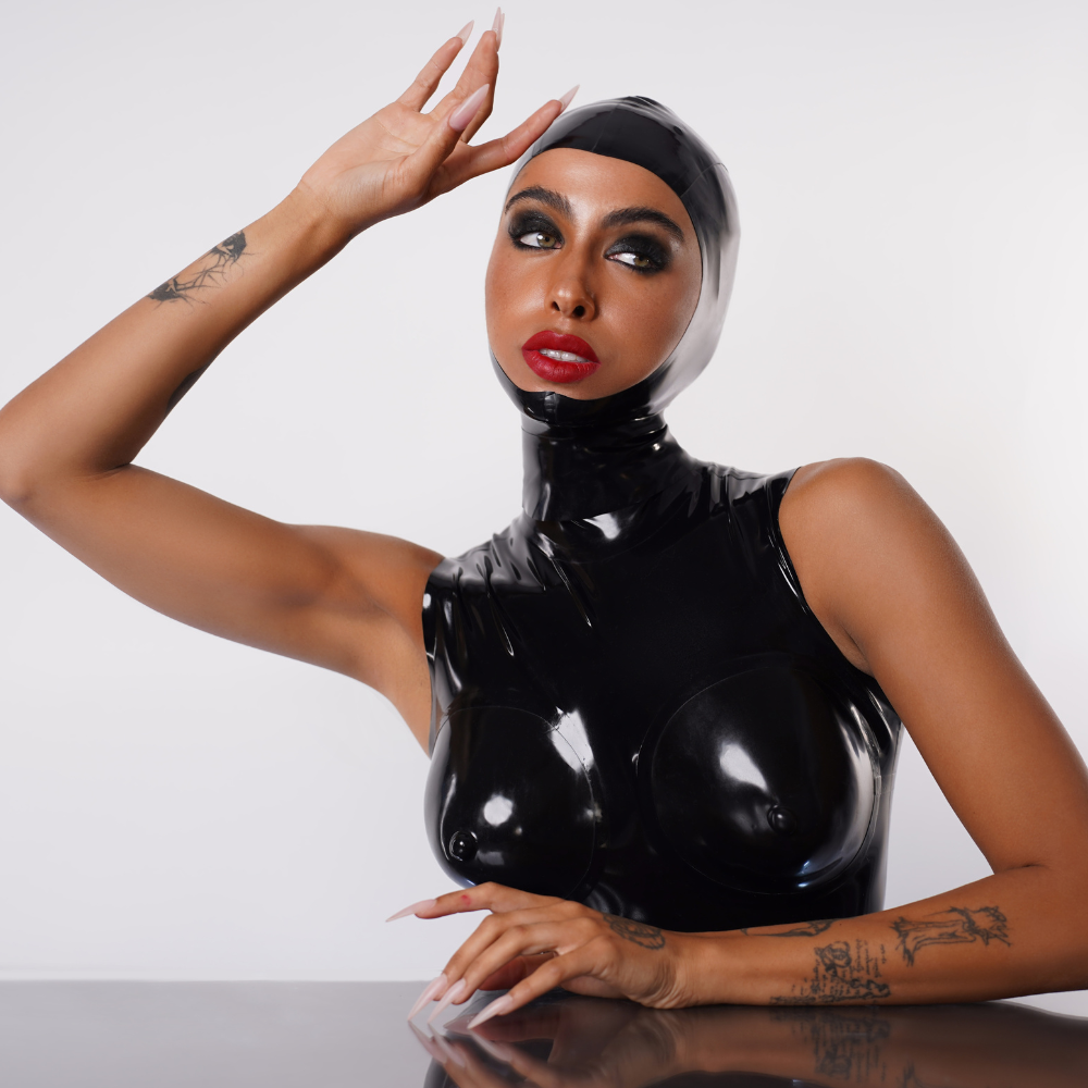 Katy Face Hood Womens - Vex Inc. | Latex Clothing