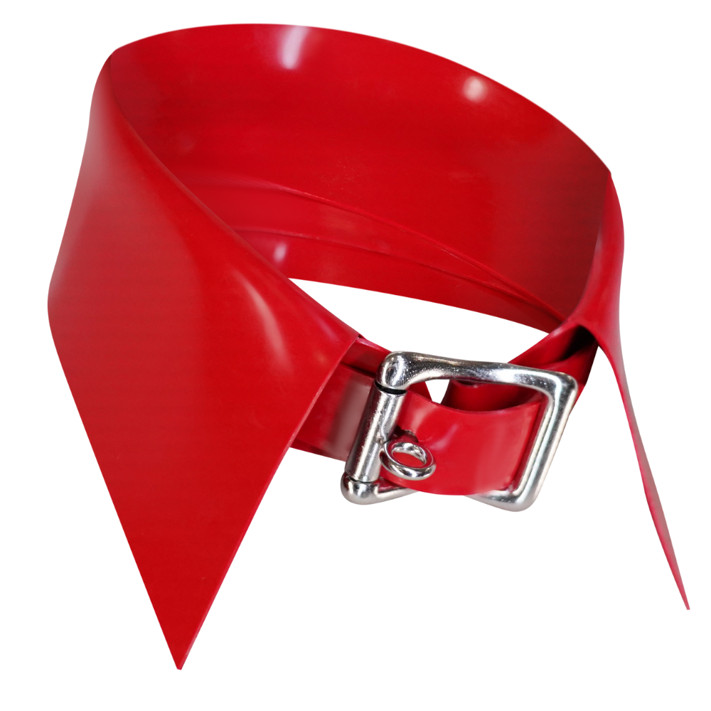 Lock Collar READY TO SHIP Small/Medium / Red Womens - Vex Inc. | Latex Clothing