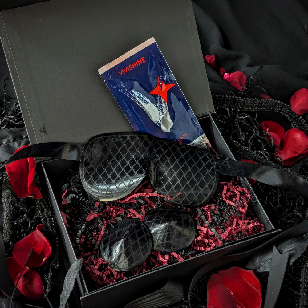 Midnight Allure GIFT SET READY TO SHIP Black / Small Womens - Vex Inc. | Latex Clothing