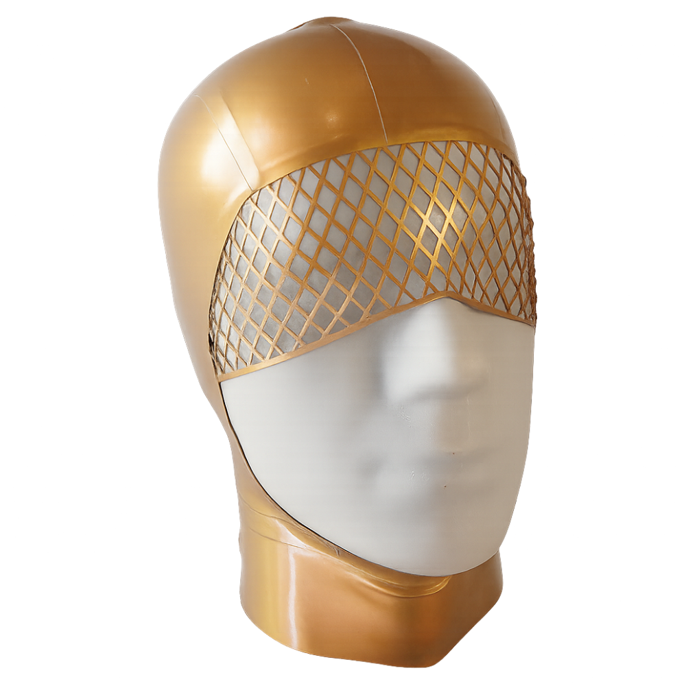 Net Eye Mask READY TO SHIP 22" / 13" / Plum - Vex Inc. | Latex Clothing