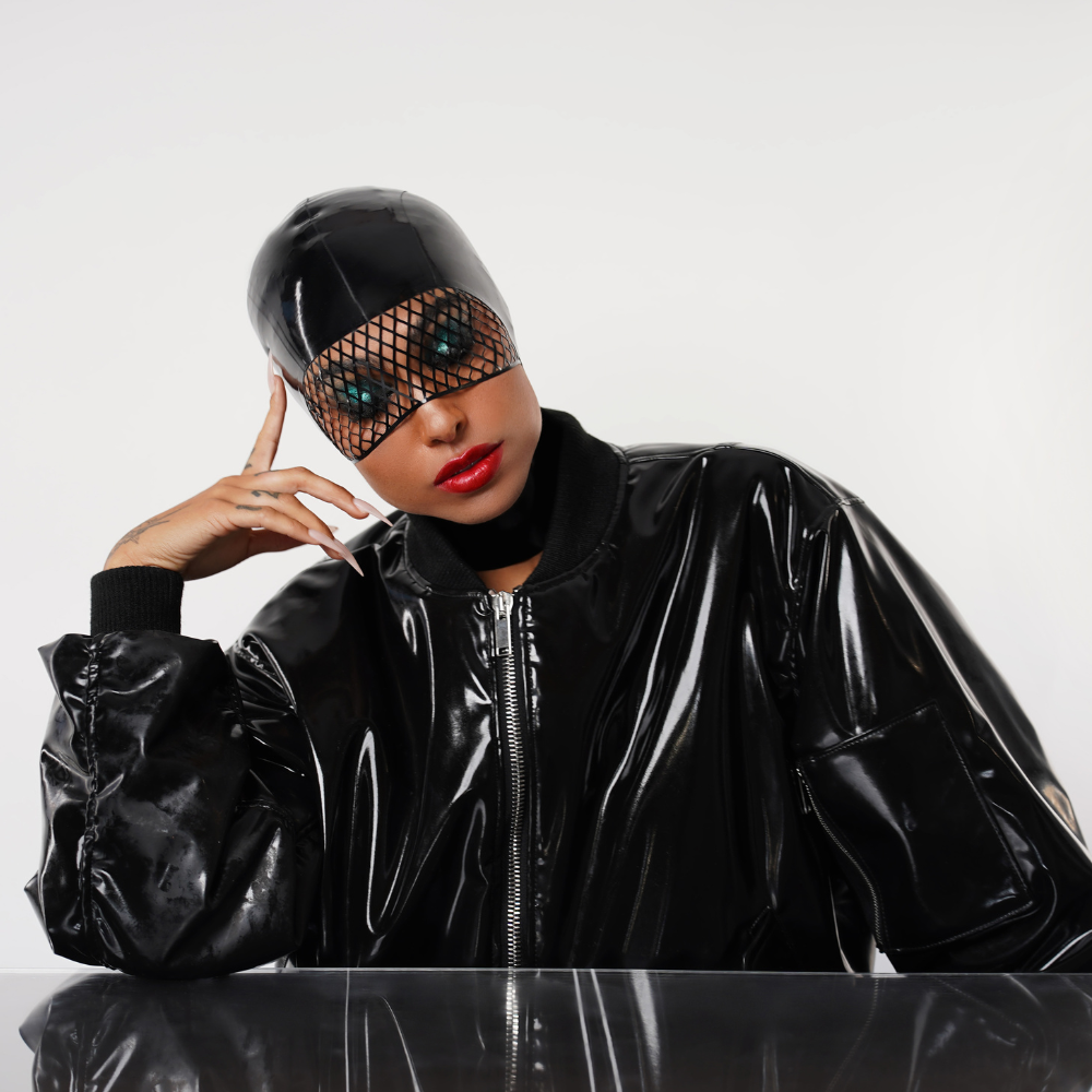 Net Eye Mask - Vex Inc. | Latex Clothing