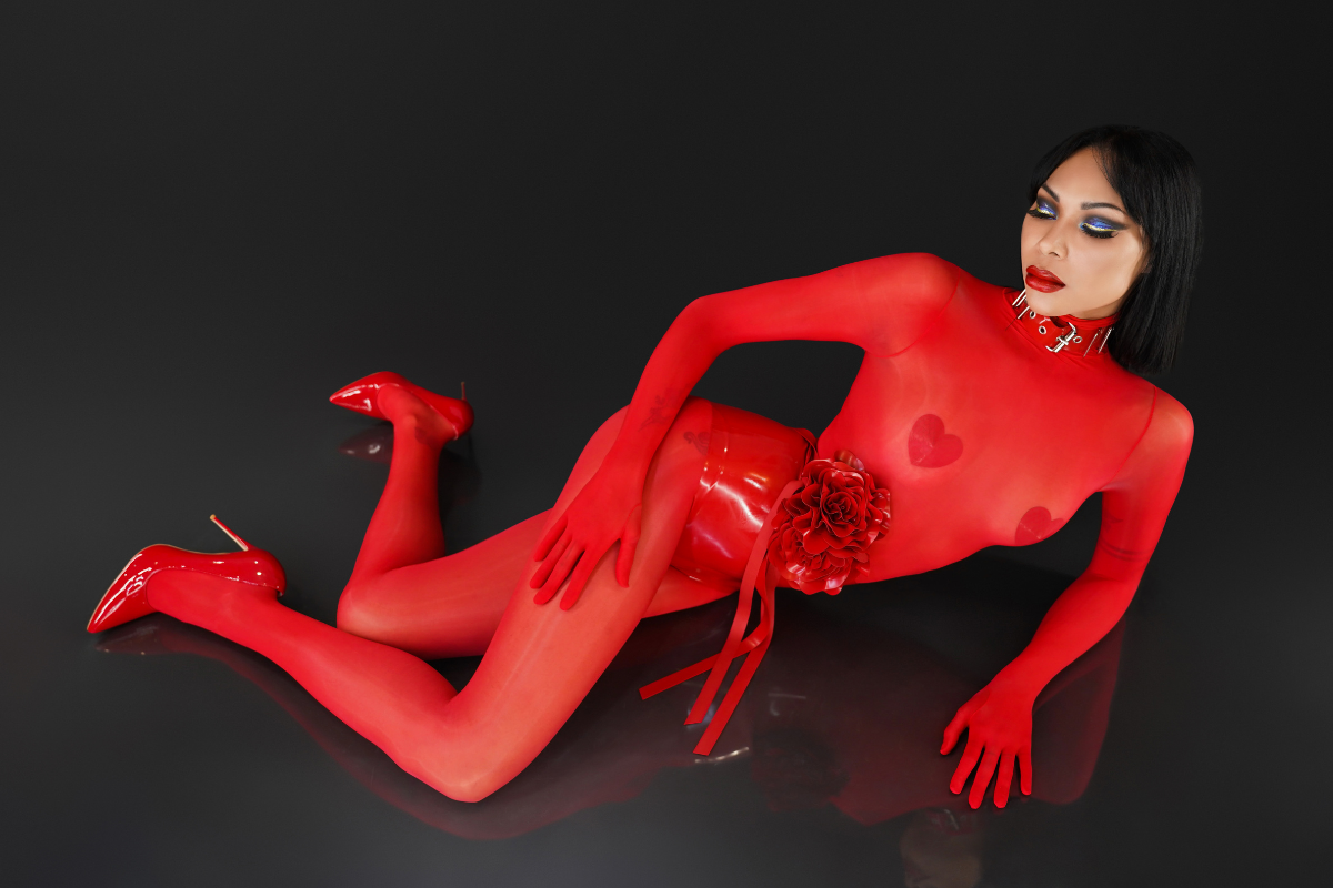 Phantom Catsuit - VEX Nylon Edition - READY TO SHIP - Vex Inc. | Latex Clothing