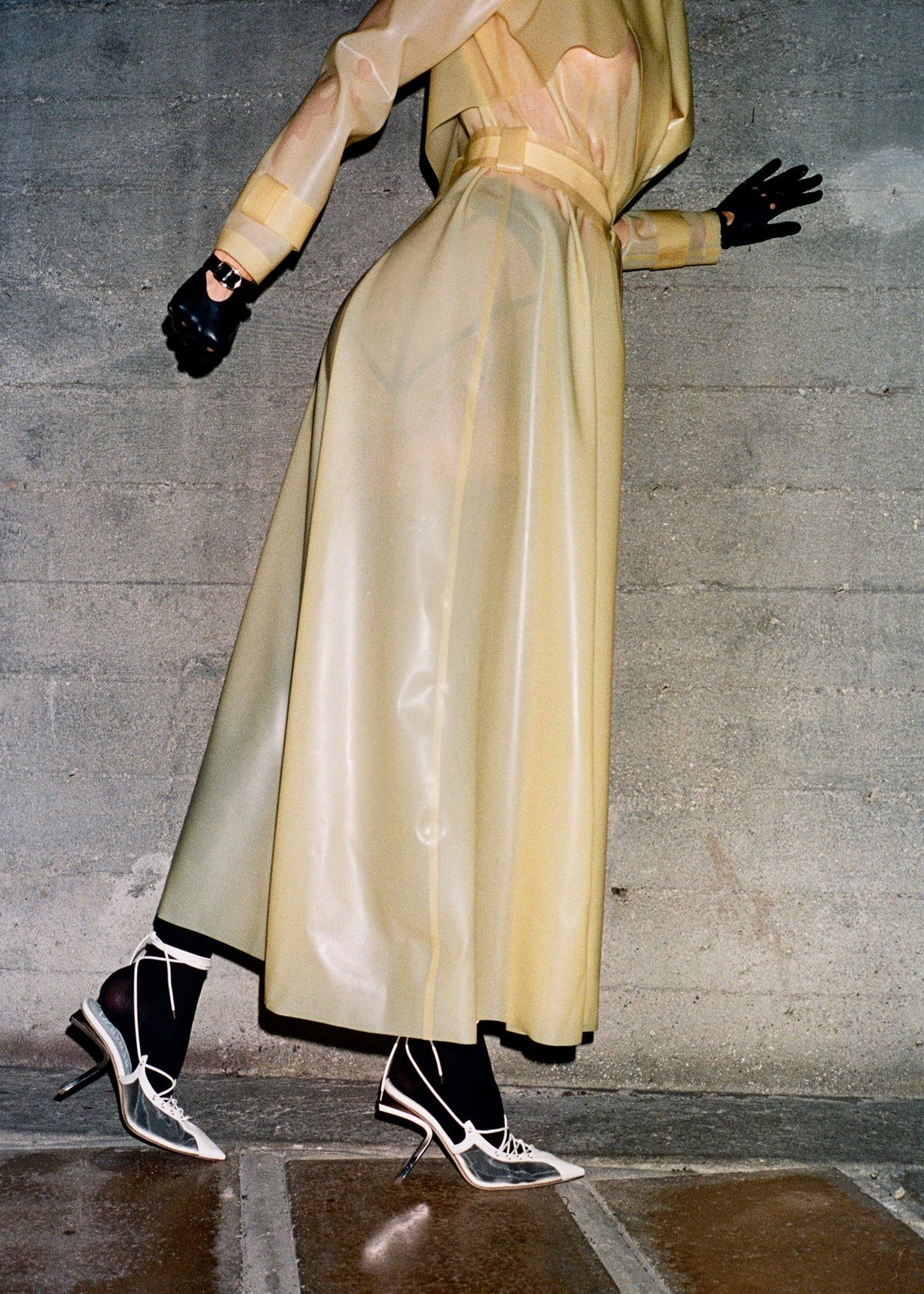 Madonna Trench Coat Womens - Vex Inc. | Latex Clothing