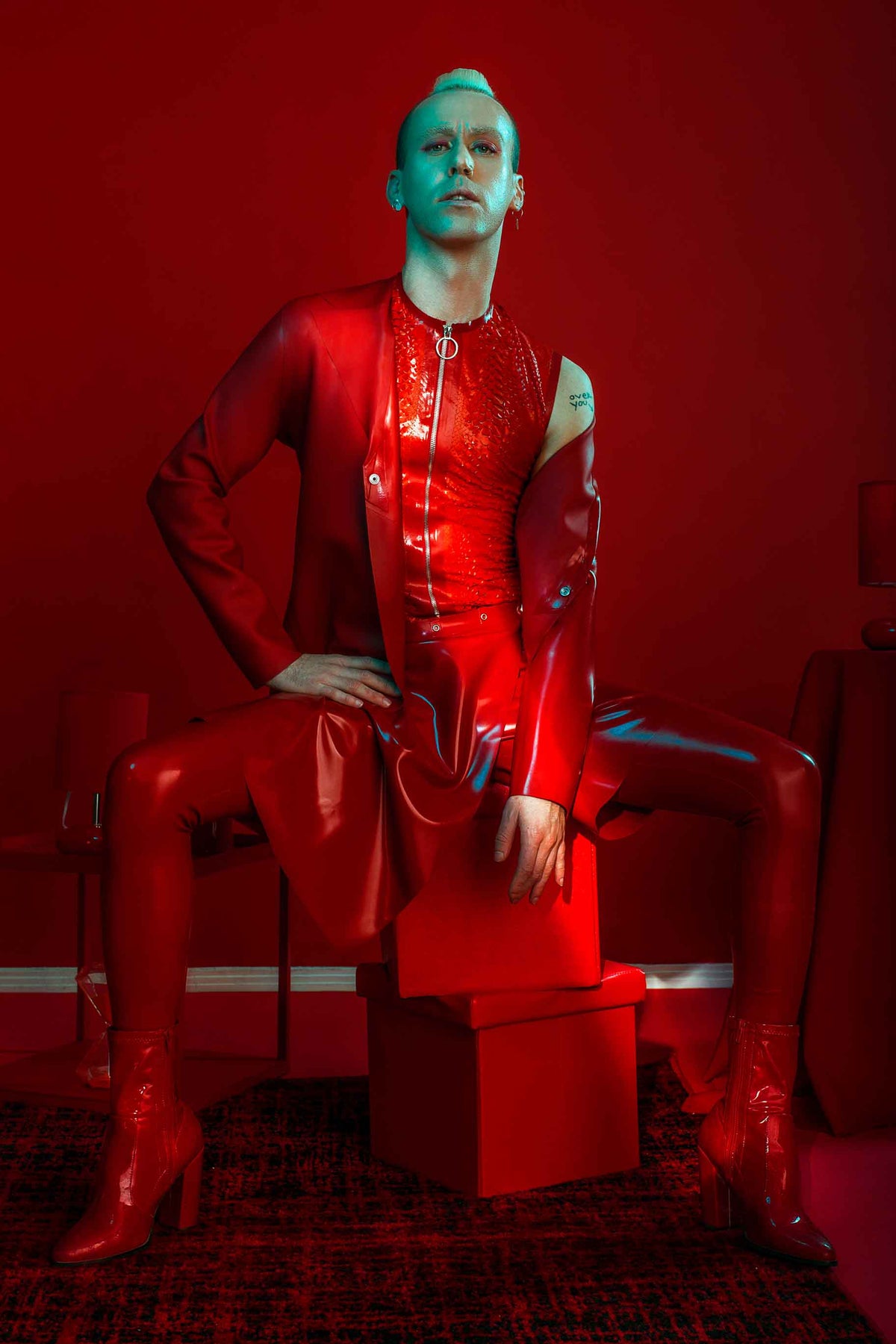 Lash Leggings - Essentially Vex Mens - Vex Inc. | Latex Clothing