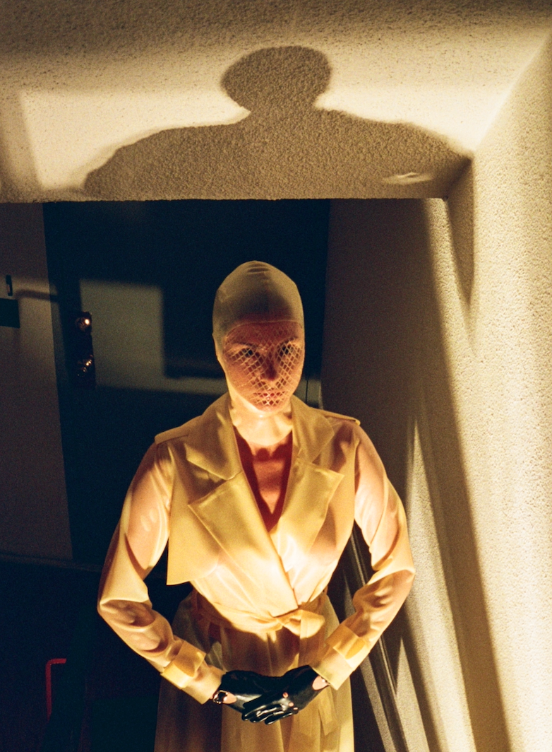 Fishnet Mask READY TO SHIP Womens - Vex Inc. | Latex Clothing