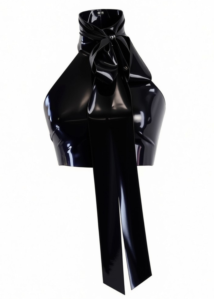 Tie Me Up Crop Womens - Vex Inc. | Latex Clothing