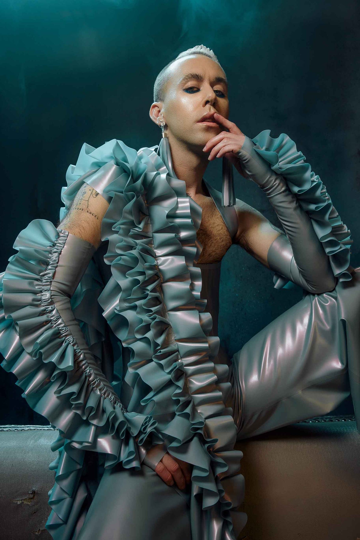 Busto Corset Vest READY TO SHIP Mens - Vex Inc. | Latex Clothing