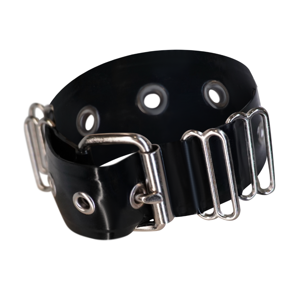Voltage Choker READY TO SHIP Small/Medium / Black unisex - Vex Inc. | Latex Clothing