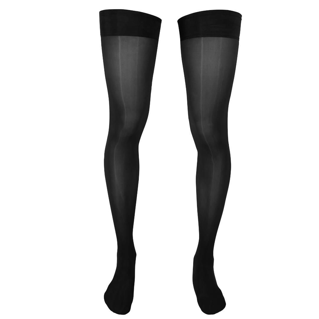 Whisper Stockings - VEX Nylon Edition - READY TO SHIP One size / Black - Vex Inc. | Latex Clothing