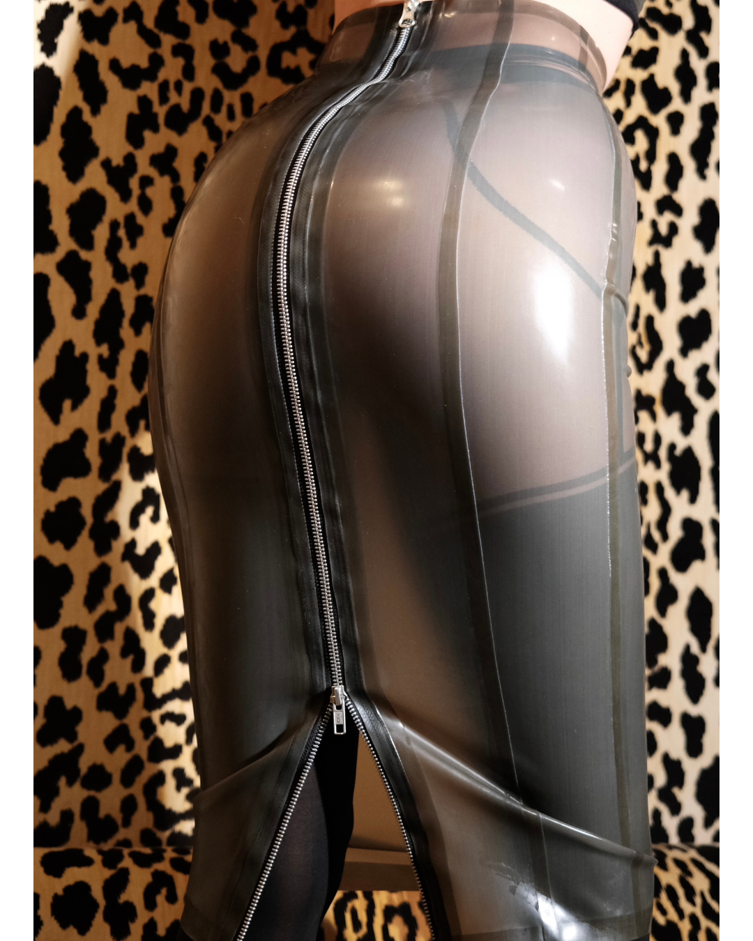 Zip Back Pencil Skirt - Vex Inc. | Latex Clothing