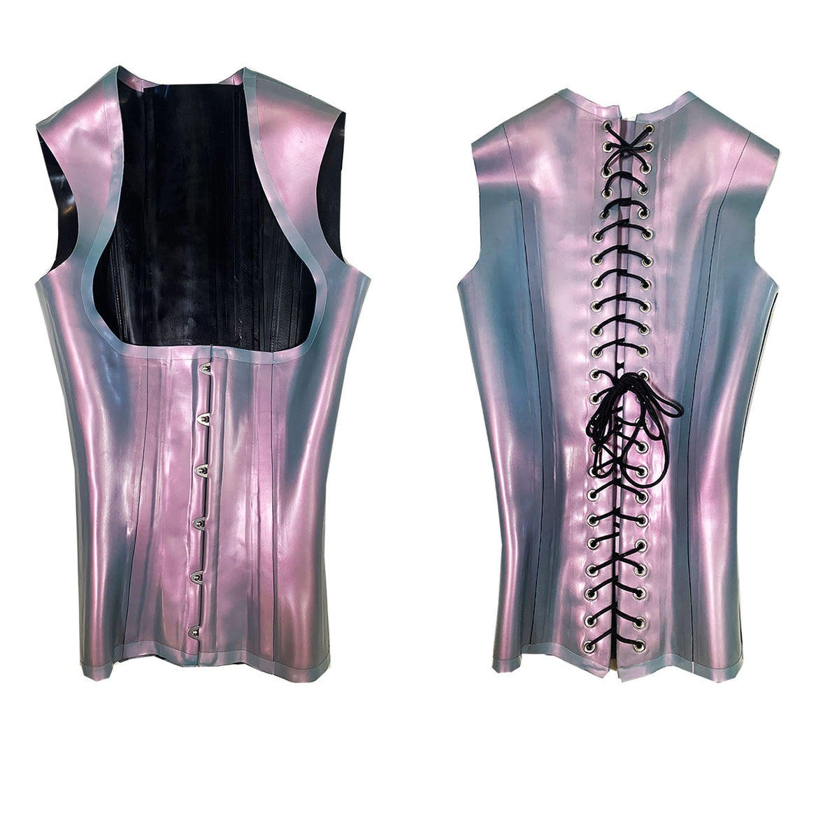 Busto Corset Vest READY TO SHIP Mens - Vex Inc. | Latex Clothing
