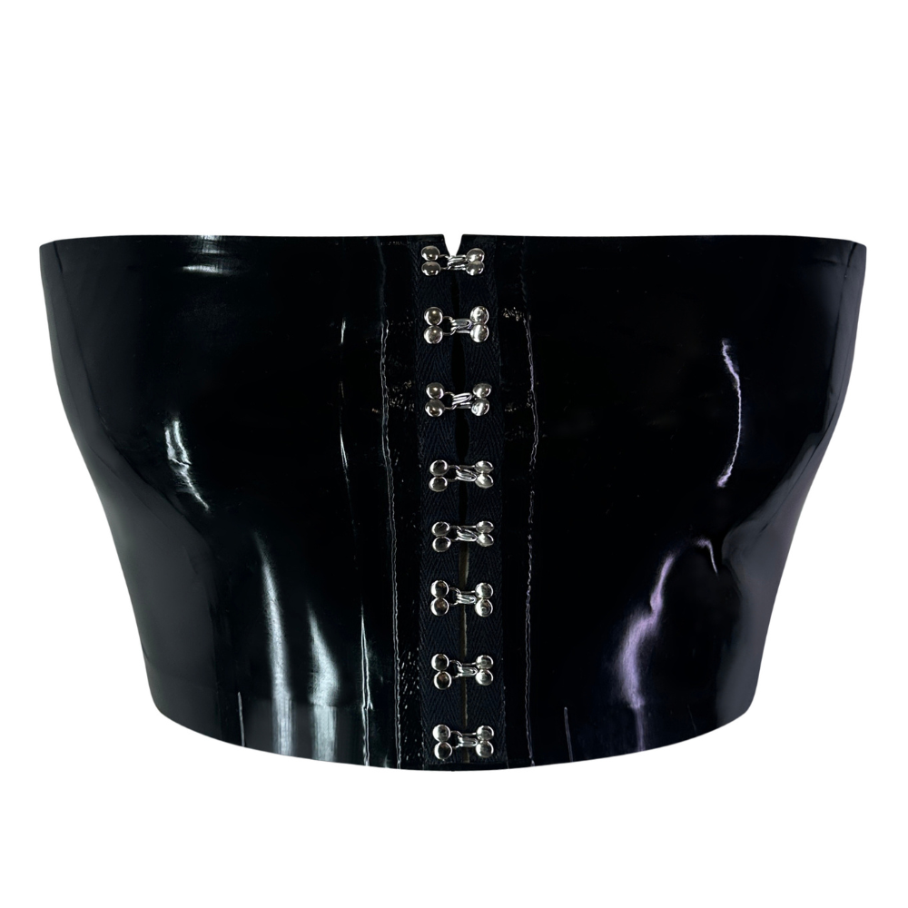 Clip Tube Top READY TO SHIP XS / Black Womens - Vex Inc. | Latex Clothing