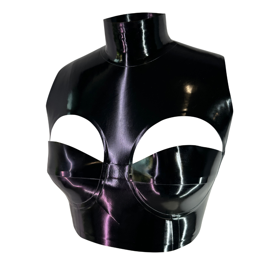 Divide Crop Top Womens - Vex Inc. | Latex Clothing