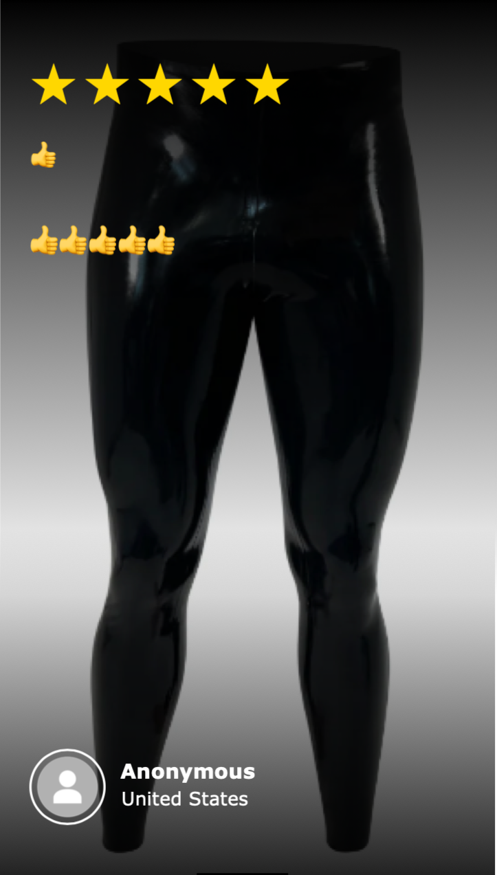 Lash Leggings - Essentially Vex Mens - Vex Inc. | Latex Clothing