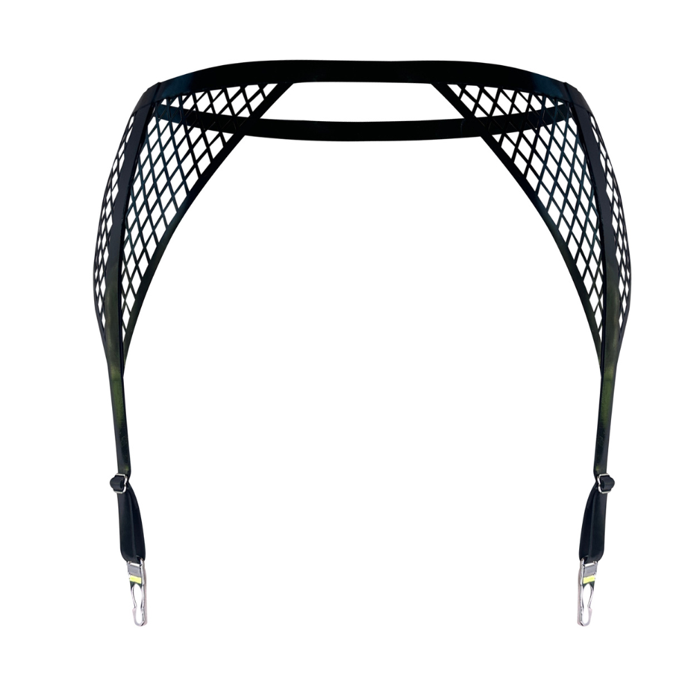 Fishnet Garter Belt Womens - Vex Inc. | Latex Clothing