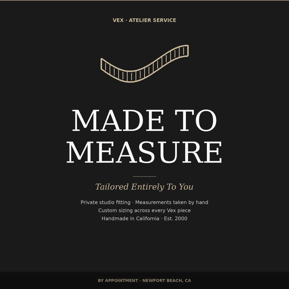 Made To Measure Service OPTIONS_HIDDEN_PRODUCT - Vex Inc. | Latex Clothing