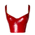 Garter Bustier READY TO SHIP 34 B (Medium) / Red Womens - Vex Inc. | Latex Clothing