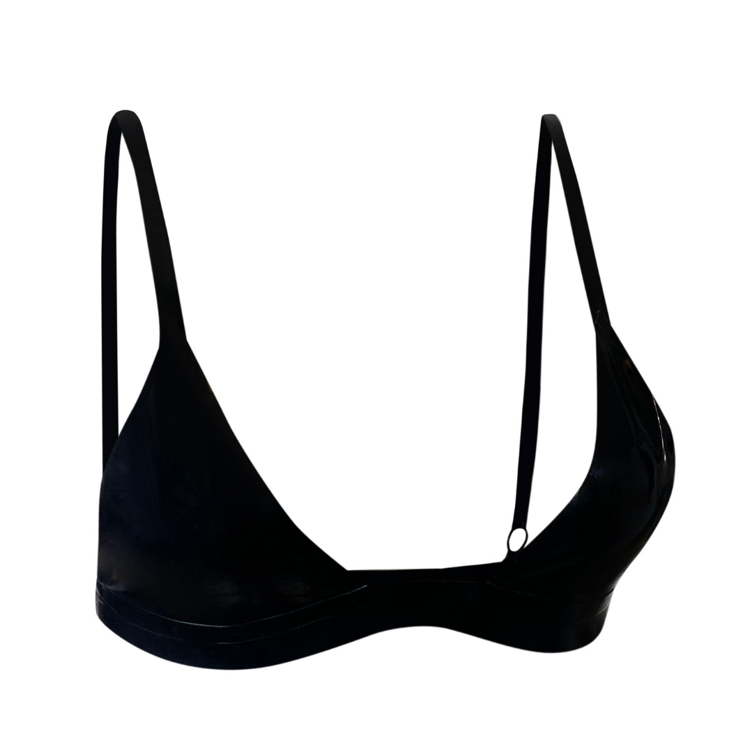 Bad Girl Bralette READY TO SHIP Black / XSmall - Vex Inc. | Latex Clothing