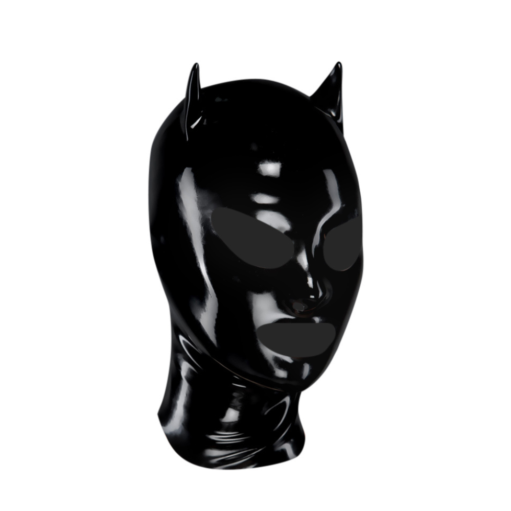 Lucifer Hood READY TO SHIP - SAMPLE SALE Clothing - Vex Inc. | Latex Clothing