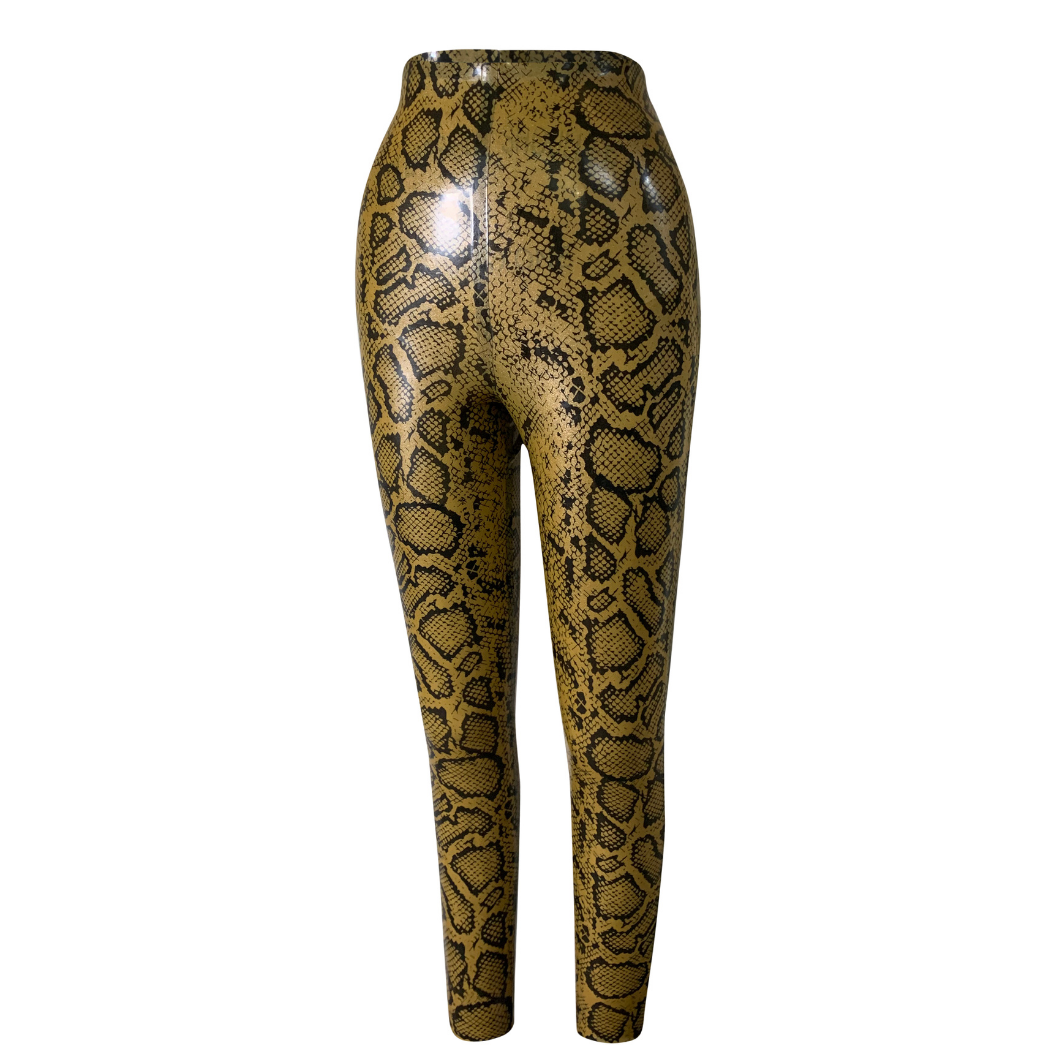 Plastic sales snake leggings