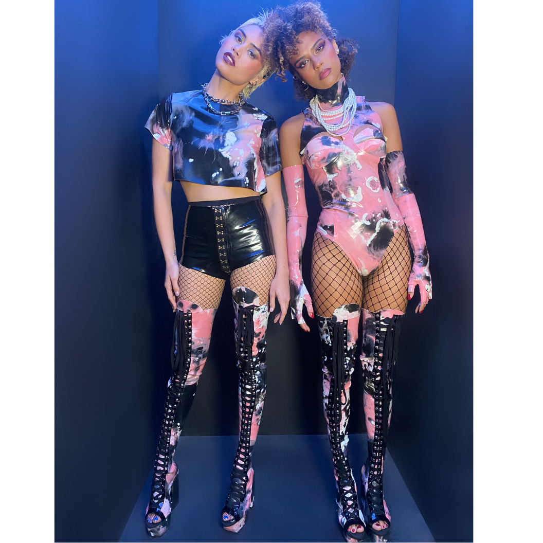 Riot Shorts Apparel &amp; Accessories - Vex Inc. | Latex Clothing