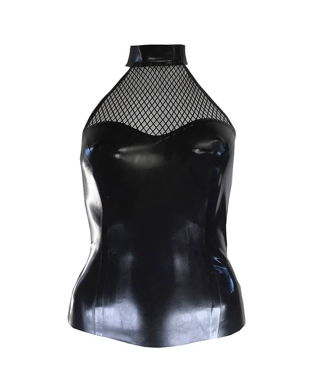 Fishnet Halter Top READY TO SHIP  Womens - Vex Inc. | Latex Clothing