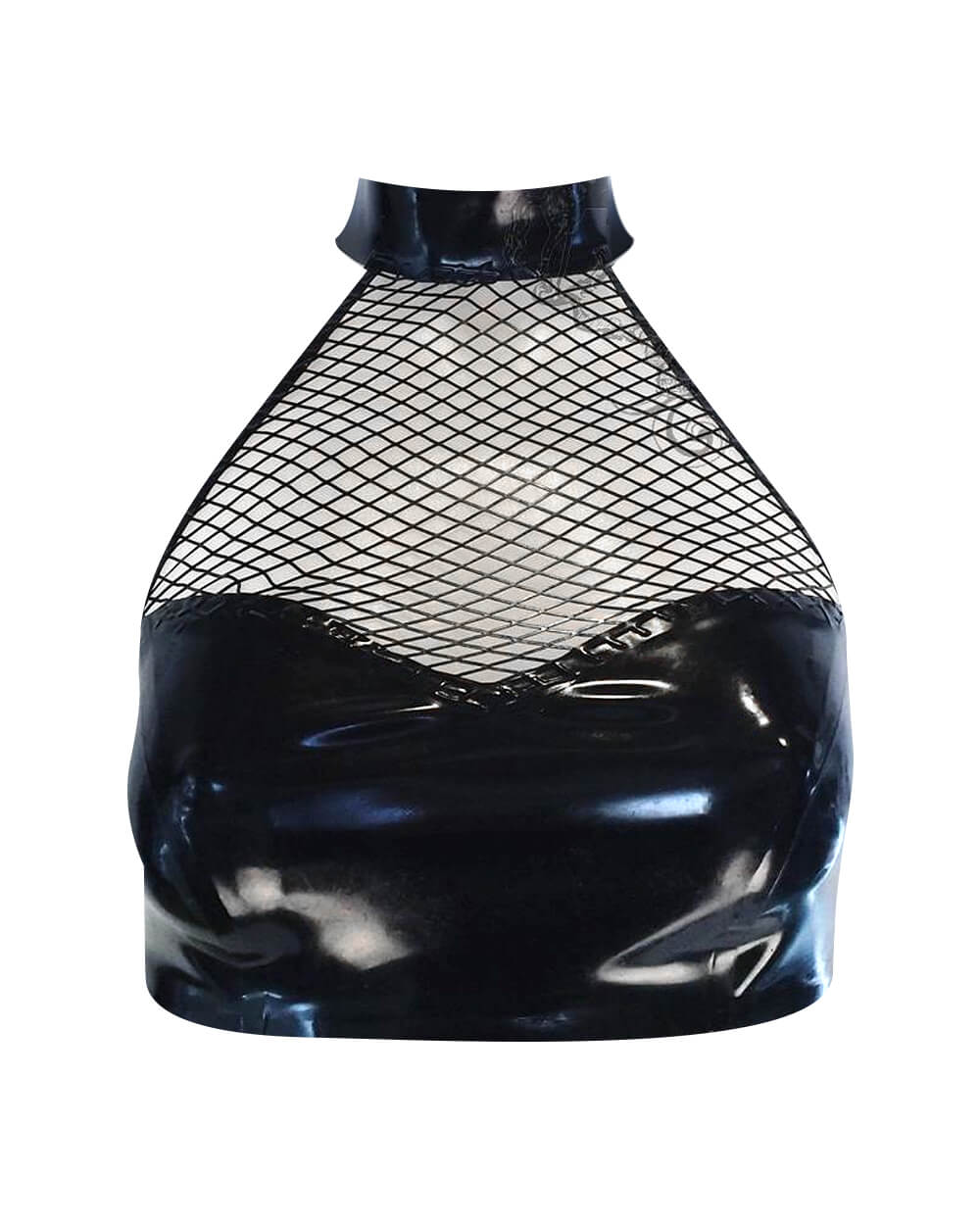 Fishnet Halter Top READY TO SHIP Womens - Vex Inc. | Latex Clothing