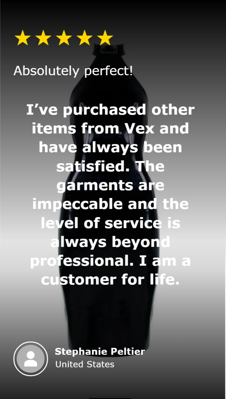 Glam Dress READY TO SHIP  Womens - Vex Inc. | Latex Clothing