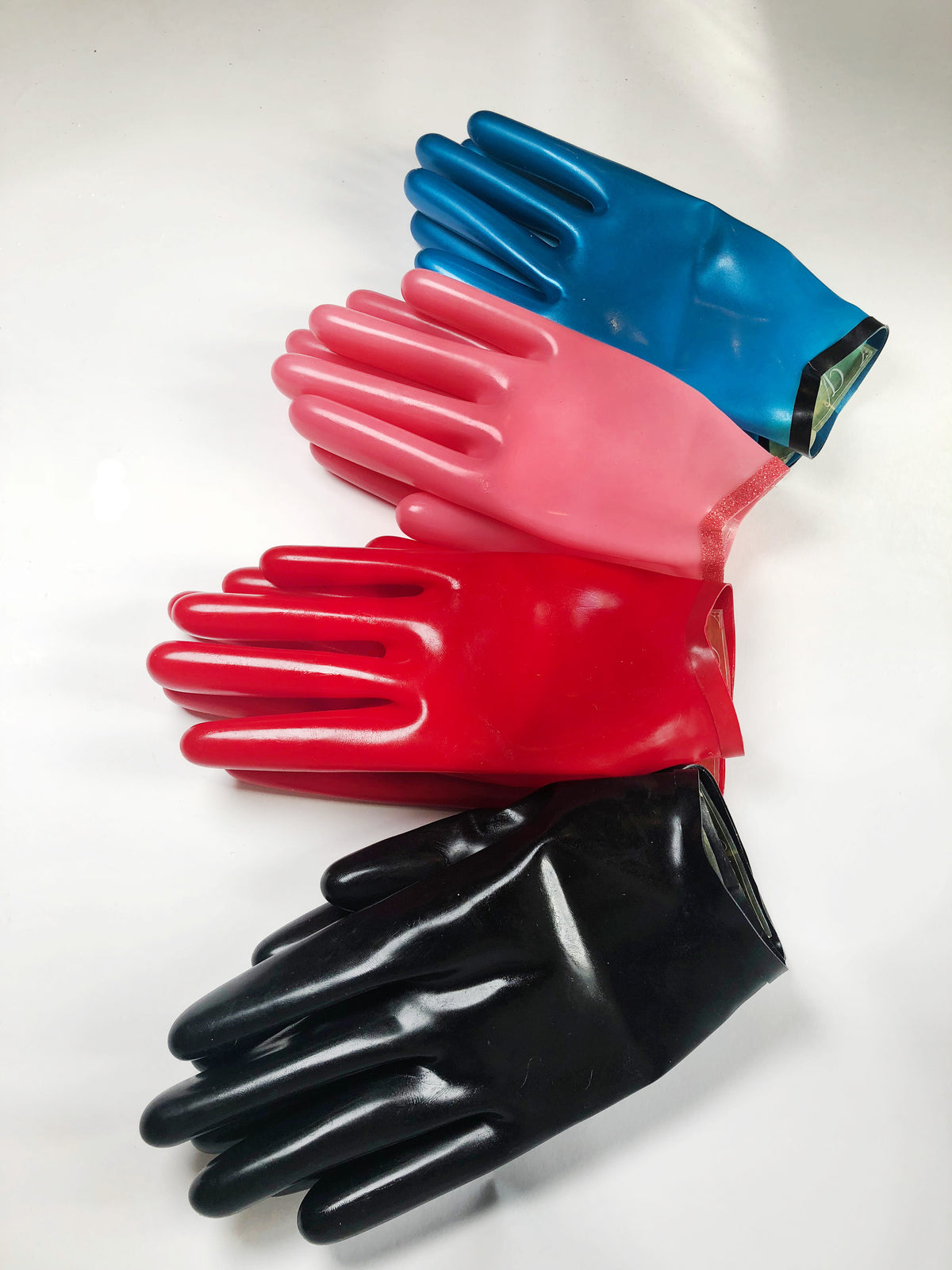 Mens Cropped Gloves READY TO SHIP IN STOCK ITEMS! - Vex Inc. | Latex Clothing