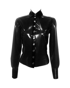 latex shirt dress POSTER GIRL