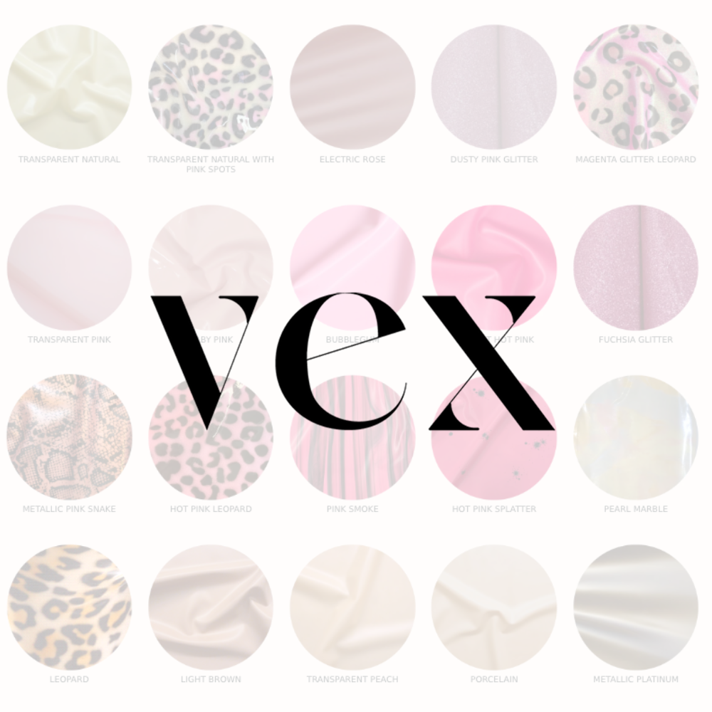 Color Swatches READY TO SHIP   - Vex Inc. | Latex Clothing