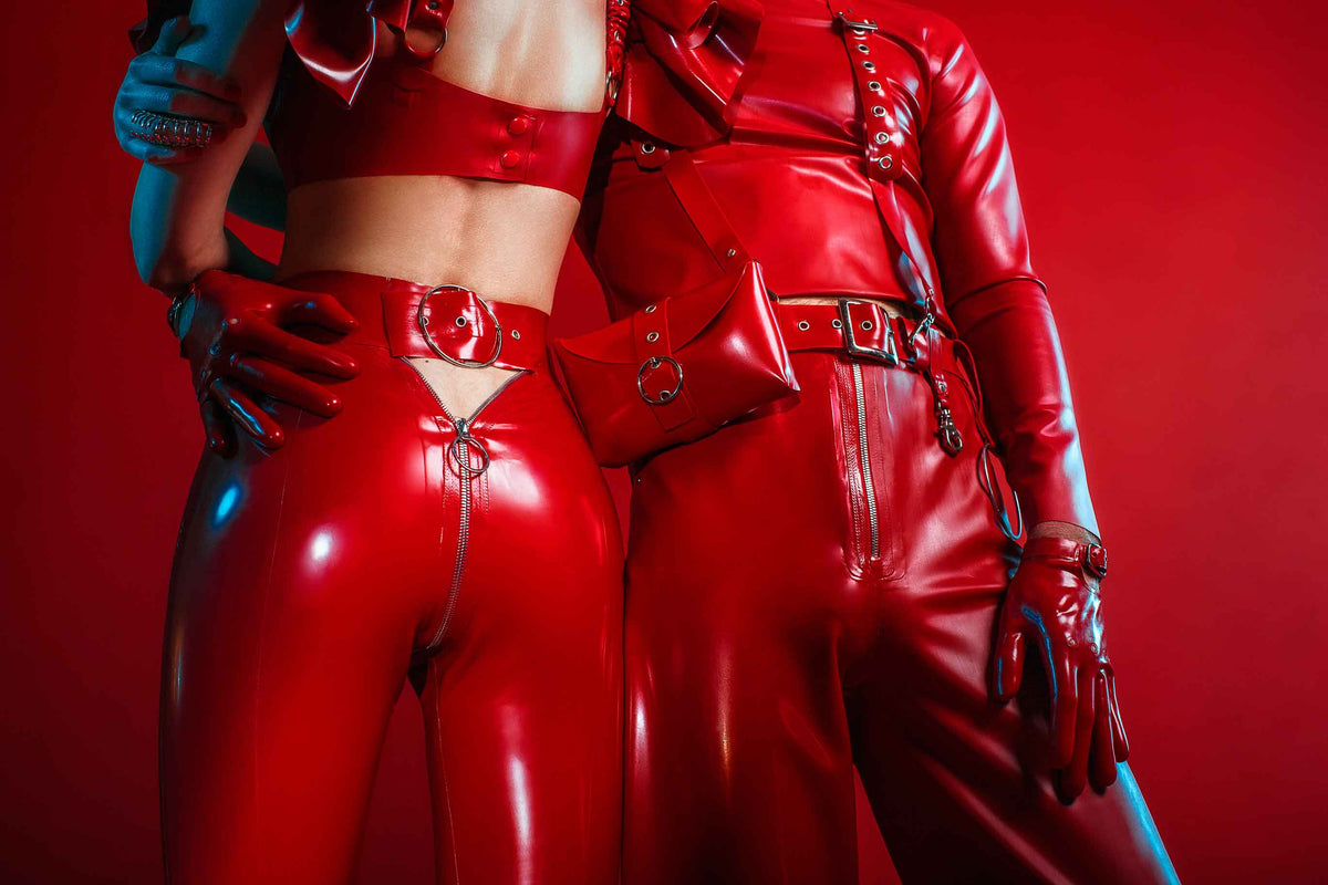 Harness Suspenders SAMPLE Mens - Vex Inc. | Latex Clothing