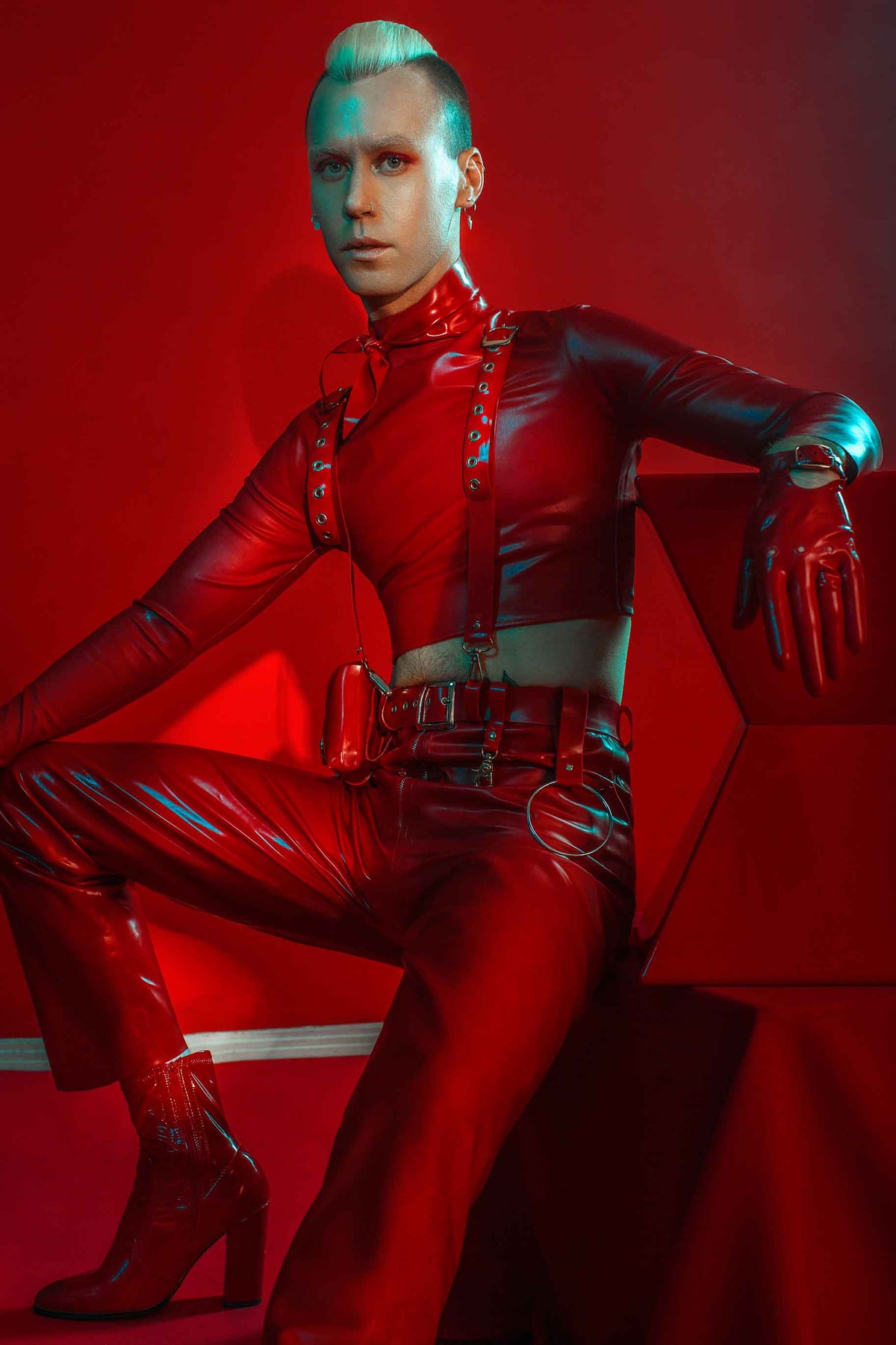 Fever Neck Tie READY TO SHIP Unisex - Vex Inc. | Latex Clothing