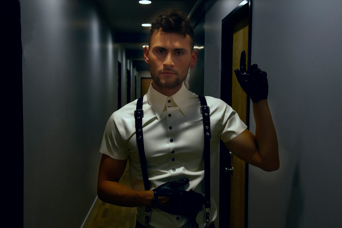 Harness Suspenders SAMPLE Mens - Vex Inc. | Latex Clothing