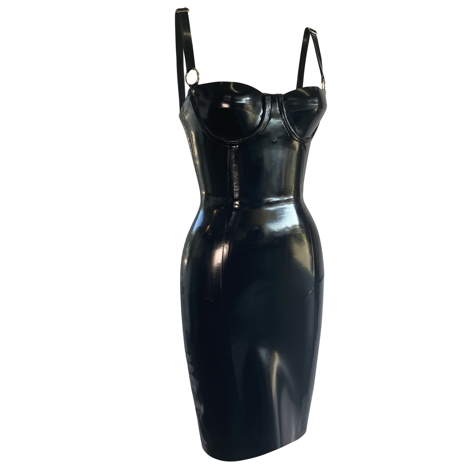 Latex Bustier Dress – Bodycon Dress
