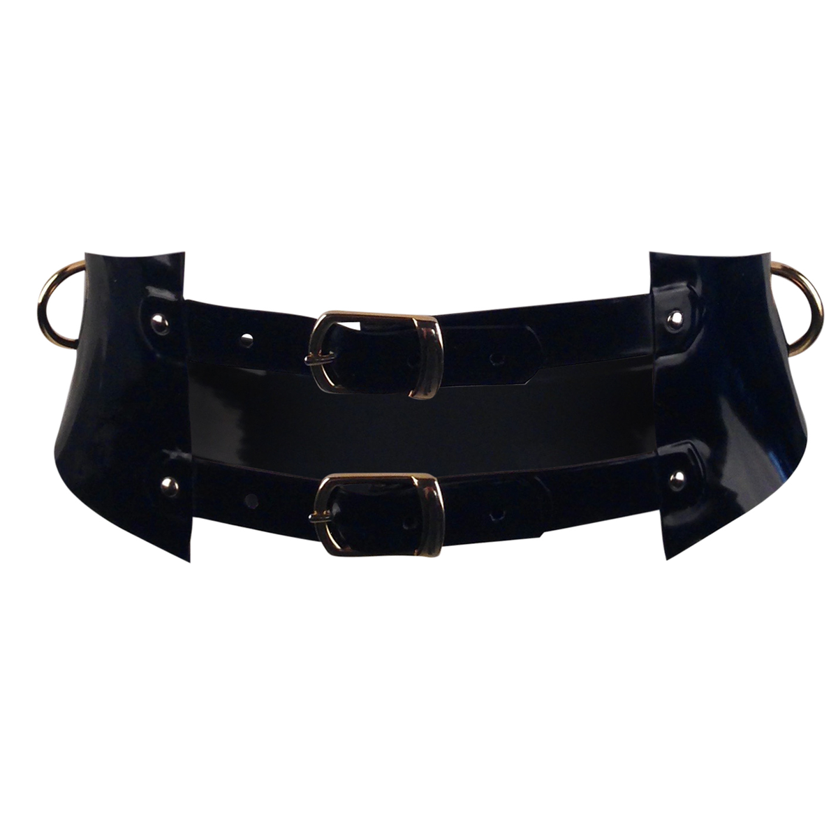 Double Buckle Belt Womens - Vex Inc. | Latex Clothing