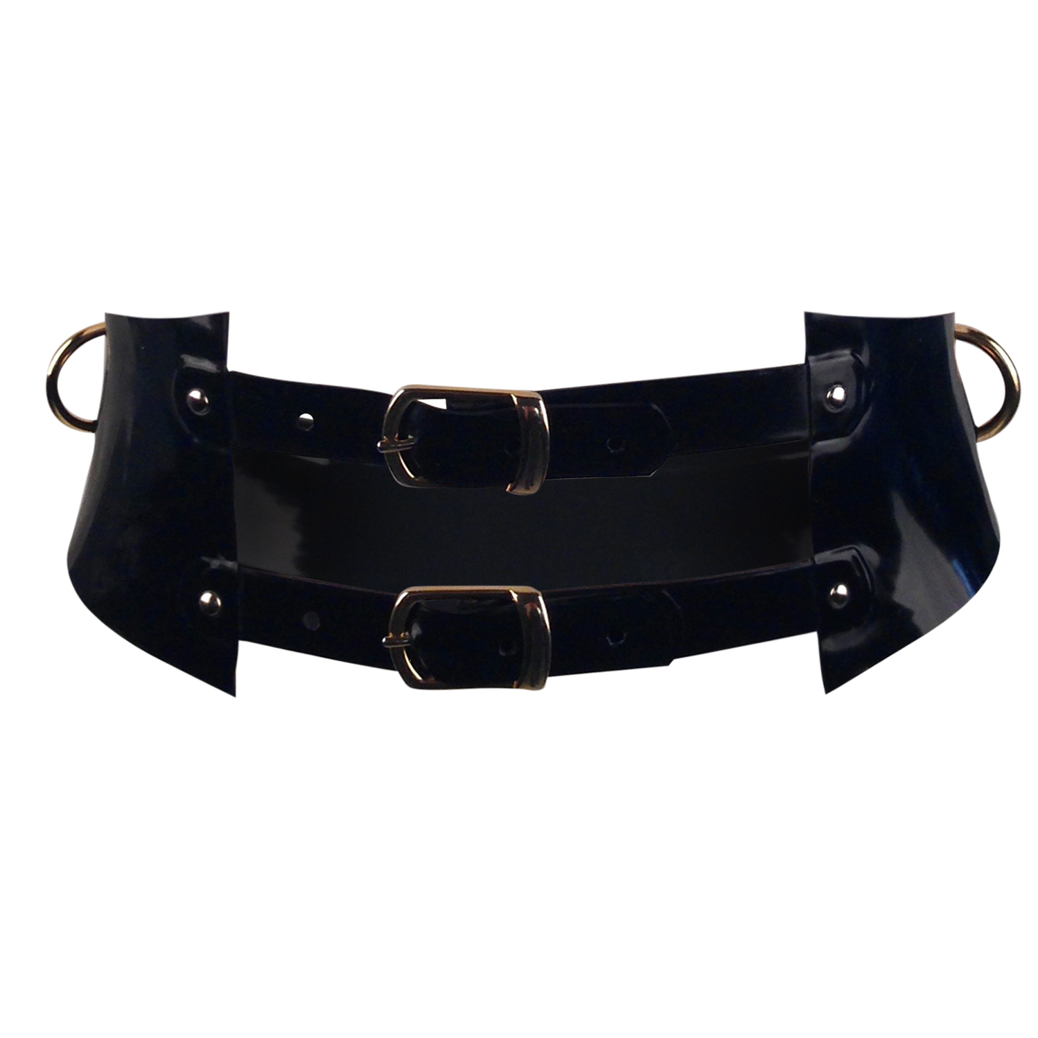 Double Buckle Belt Womens - Vex Inc. | Latex Clothing