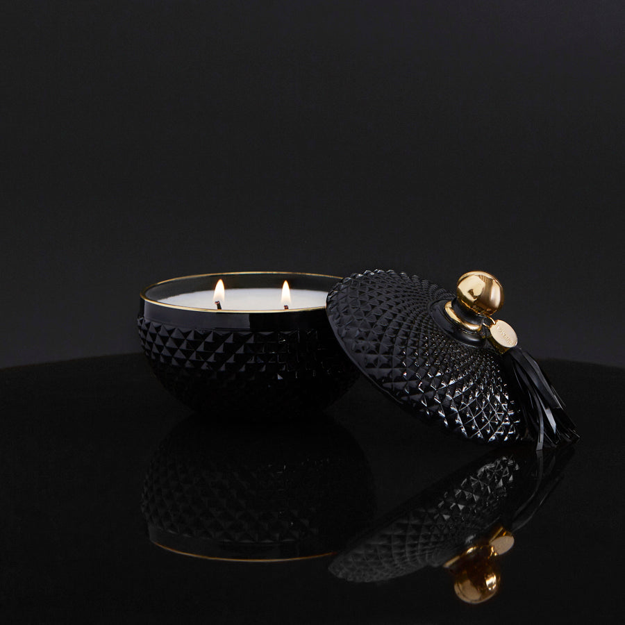 Vex Pyramid Candle - Luxury Latex-Wrapped Décor with Sultry