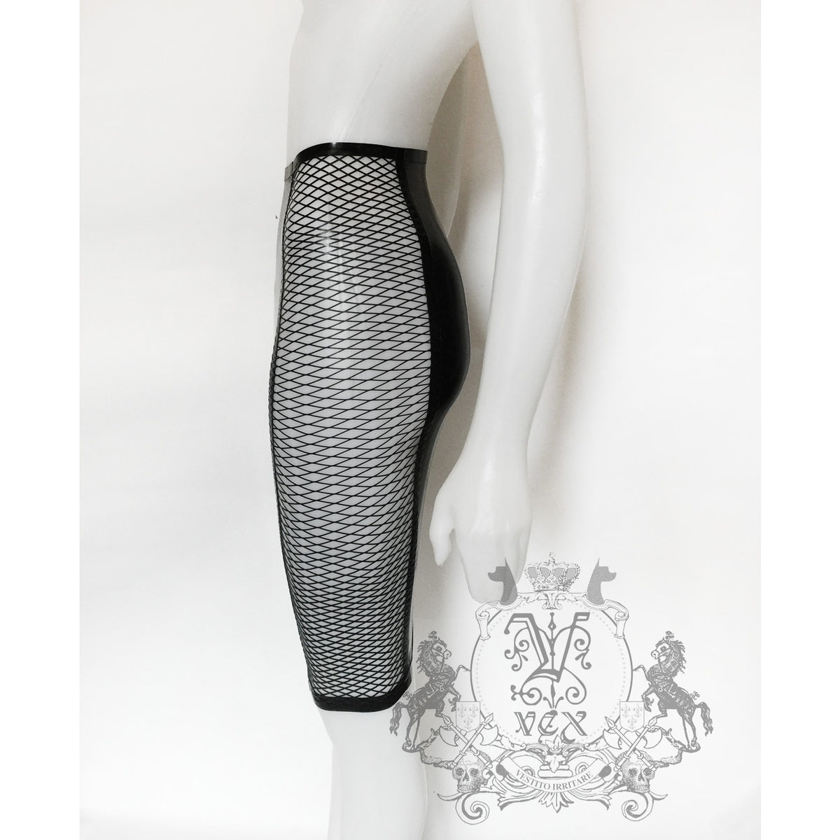 Hourglass Fishnet Skirt Womens - Vex Inc. | Latex Clothing
