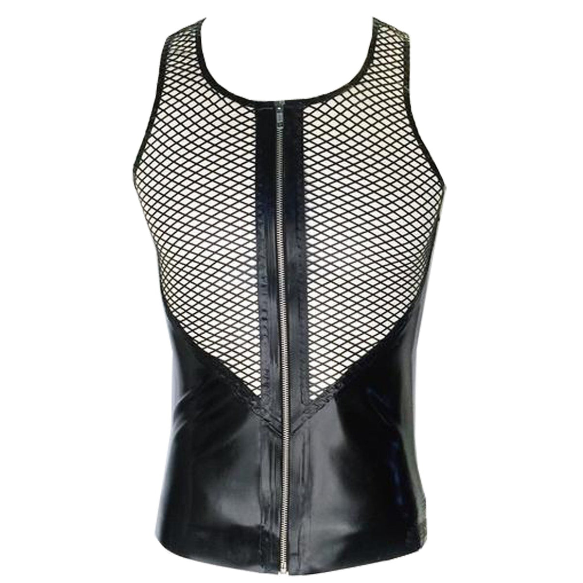 Fishnet Tank READY TO SHIP Mens - Vex Inc. | Latex Clothing