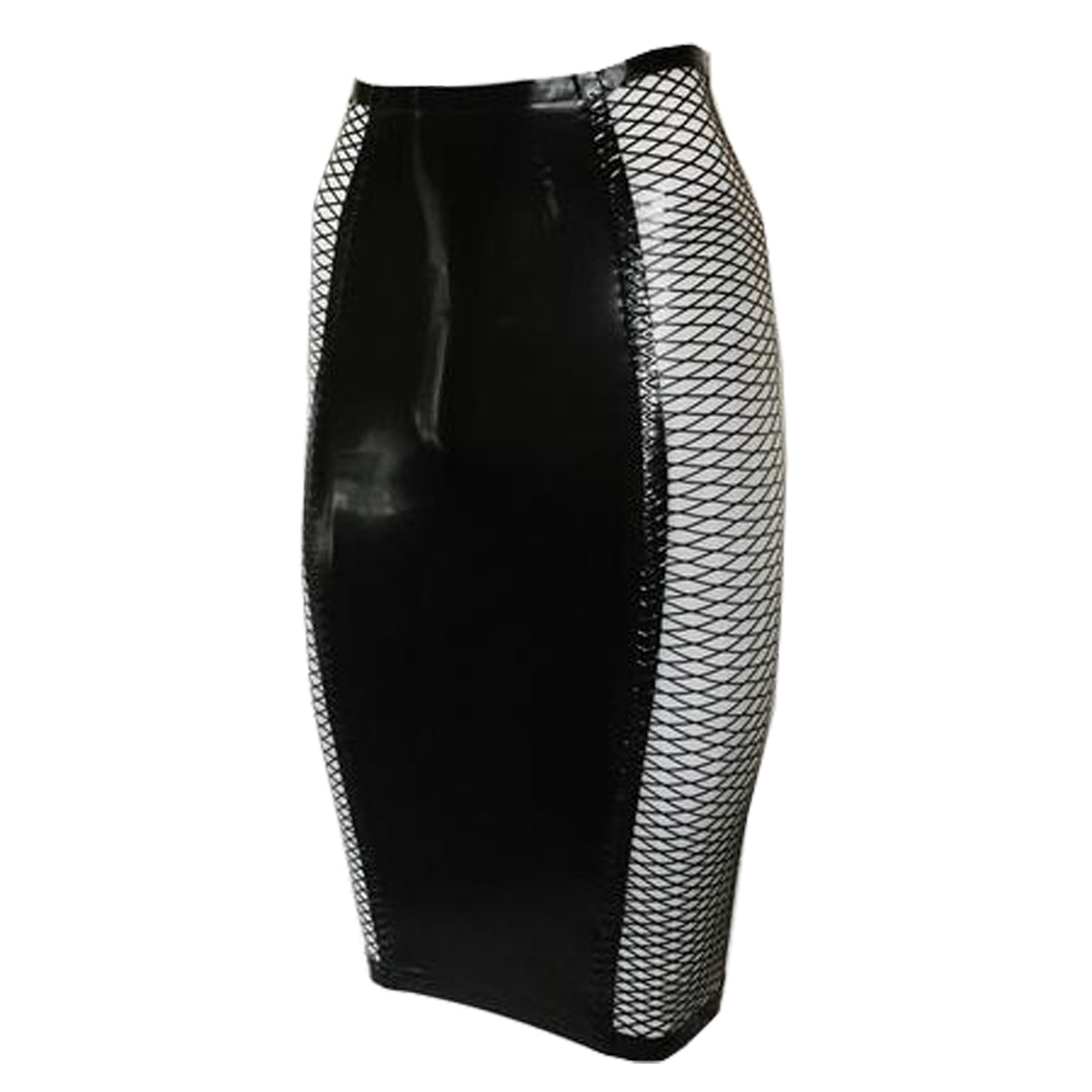Hourglass Fishnet Skirt Womens - Vex Inc. | Latex Clothing