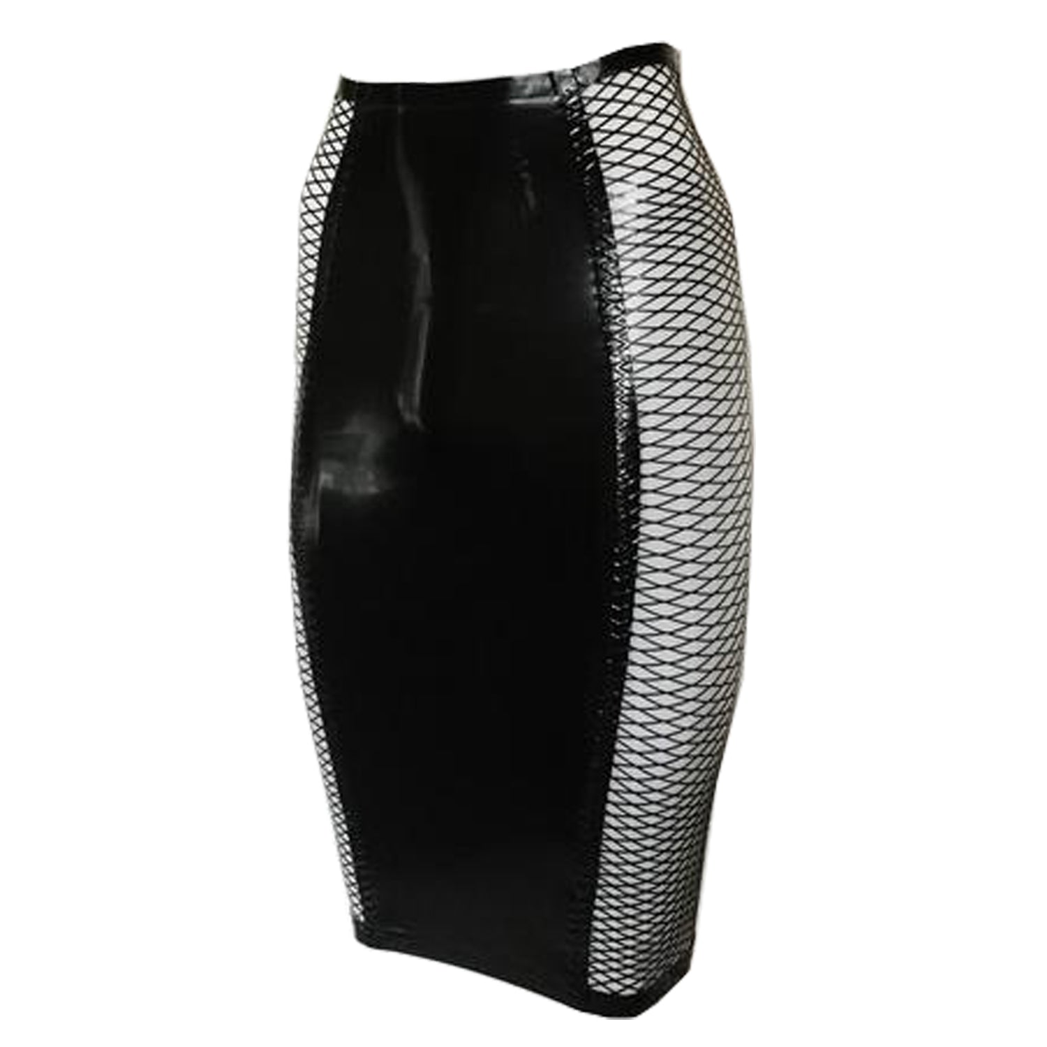 Hourglass Fishnet Skirt  Womens - Vex Inc. | Latex Clothing
