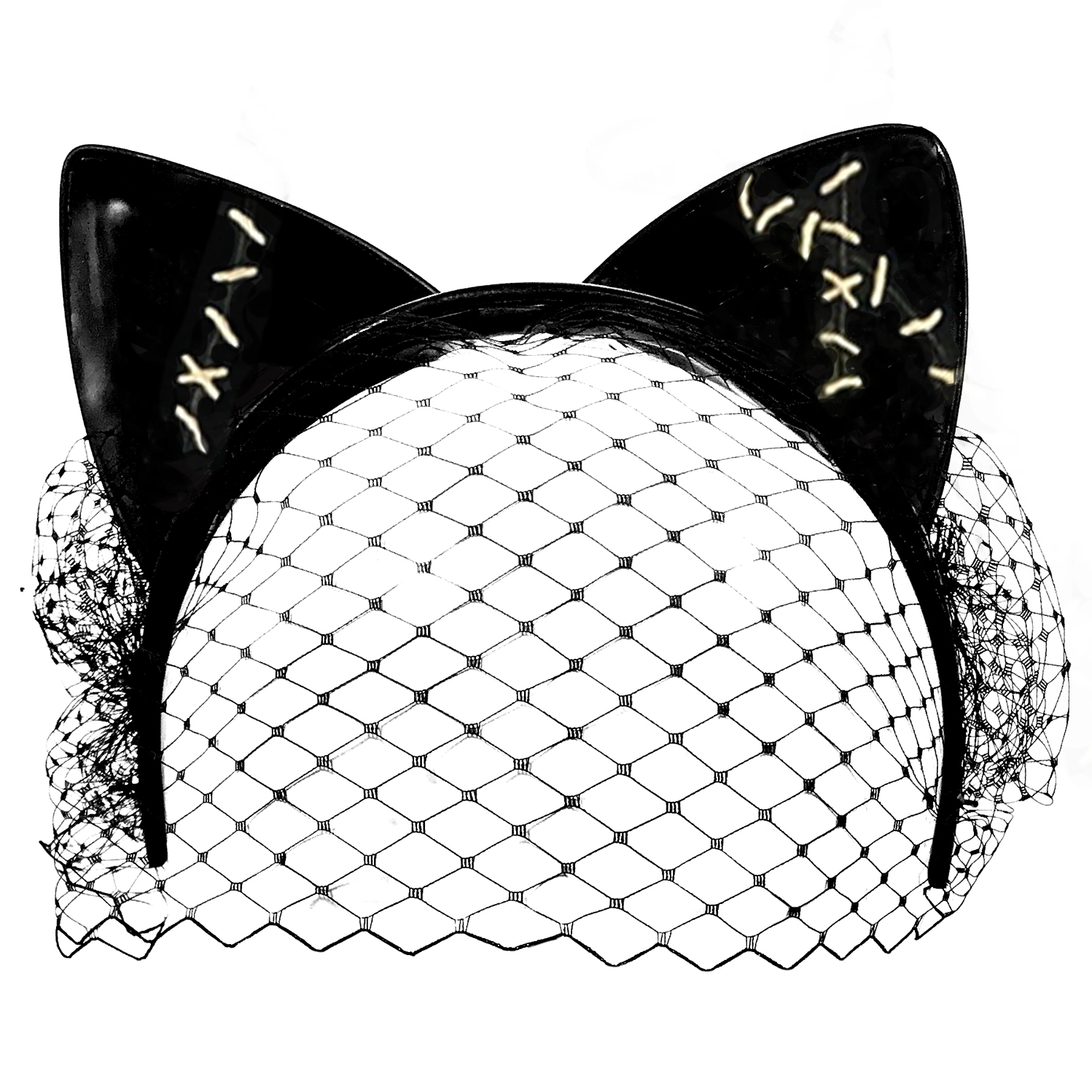 Stitched Kitty Cat Ears  Womens - Vex Inc. | Latex Clothing